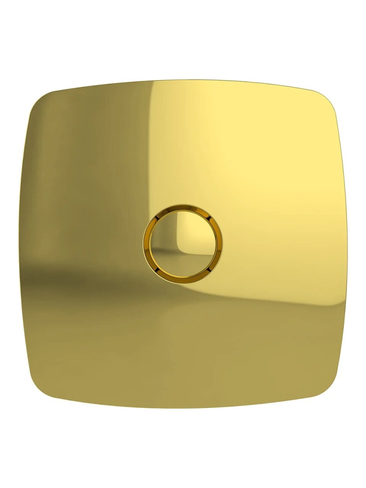 Вентилятор накладной RIO D125 обр.клапан Gold DICITI