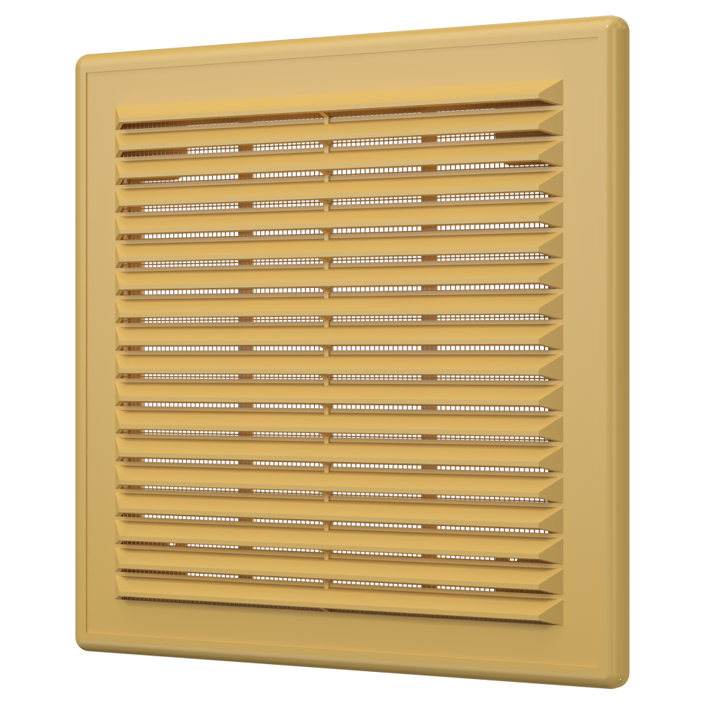  Решетка вентиляционная Р сетка разъемная 209х209 пластик Beige ERA 