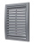 Решетка вентиляционная РРН разъемная 180х250 ASA Gray ERA