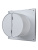Вентилятор накладной AURA D125 обр.клапан Gray metal DICITI