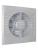 Вентилятор накладной SLIM D125 обр.клапан Gray metal DICITI