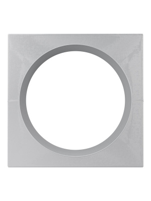 Плоское основание ТДПО фланец D200 295х295 оцинк.сталь ERA