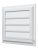 Решетка вентиляционная AIRVENT регулируемая жалюзи 281х281 пластик ERA