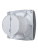 Вентилятор накладной RIO D100 обр.клапан Gray metal DICITI