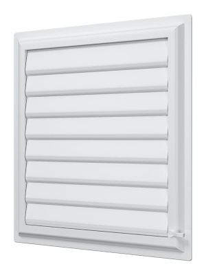 Решетка вентиляционная AIRVENT регулируемая жалюзи 402х442 пластик ERA