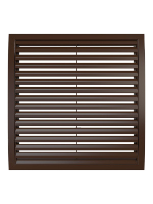 Решетка вентиляционная РРН разъемная 350х350 ASA Brown ERA