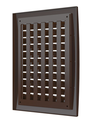 Решетка вентиляционная РРПН разъемная регулируемая 180х250 ASA Brown ERA