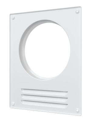 Площадка торцевая ПТМР фланец D140 решетка 196х236 окраш.сталь ERA