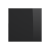Панель AEON D100/125 179х179 стекло глянцевое Black classic черное DICITI