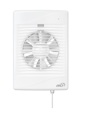 Вентилятор накладной STANDARD D125 тяг.выкл. ERA